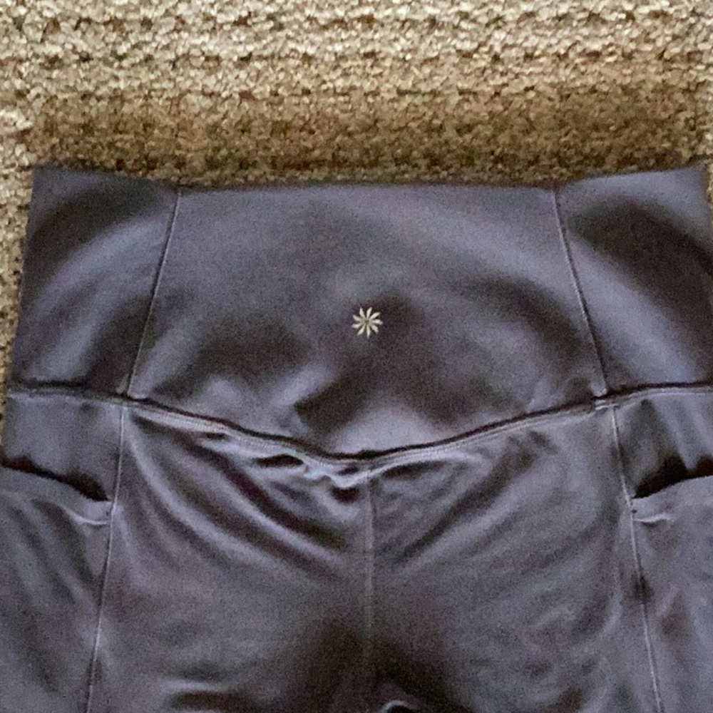 Athleta Salutation Hi Rise Tights Brown - Picture 4 of 4